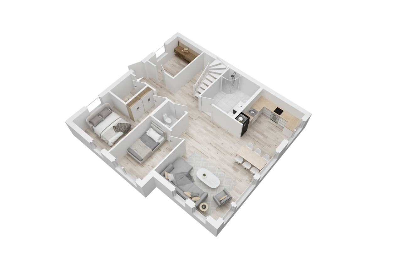 3D-visning leilighet 221